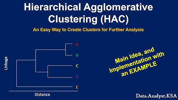 What is Clustering and Hierarchical Agglomerative Clustering? (CONCEPT OVERVIEW)