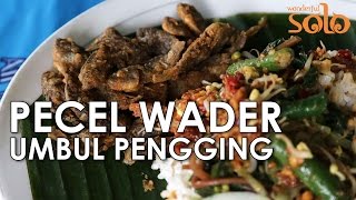 Pecel Wader 'Mbak Inten', Kuliner Pelengkap Saat Berkunjung ke Umbul Pengging - SOLO 60 DETIK