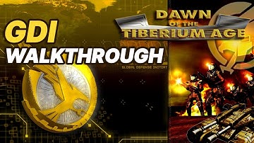 C&C Dawn of Tiberium Age - The Toxic Diversion Campaign Walkthrough - Hard Difficulty