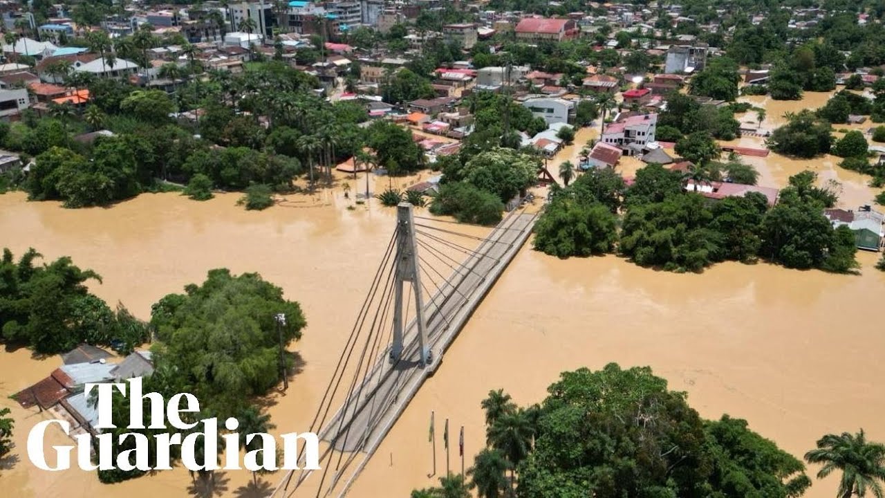 Floods submerge cities in central South America after extreme rainfall ...