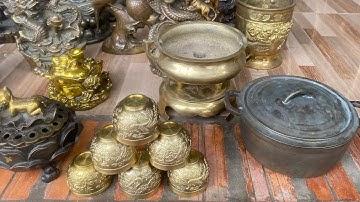 Nồi đồng xưa _ Li đồng xưa _ Tượng đồng xưa. #độclạcầnthơ #doco