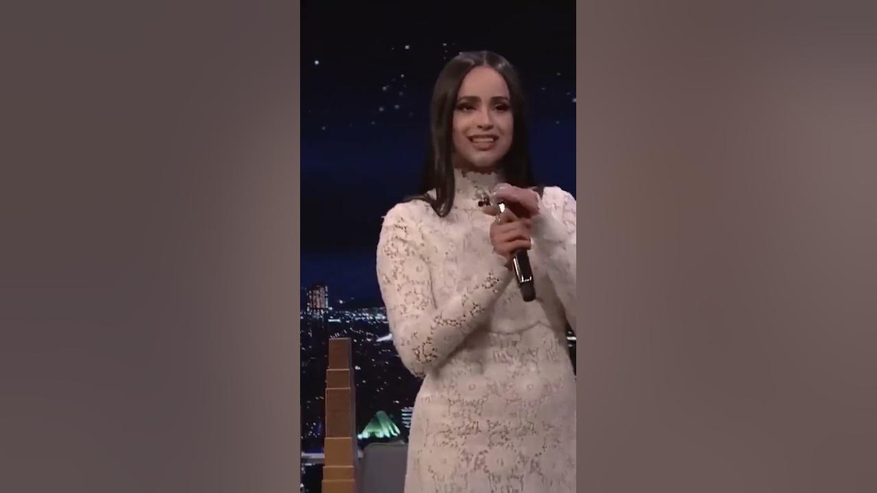 Sofia Carson Poured Her Heart and Soul into Purple Hearts - The Tonight Show Starring Jimmy Fallon