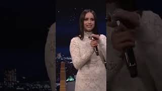 Sofia Carson Poured Her Heart And Soul Into Purple Hearts - The Tonight Show Starring Jimmy Fallon