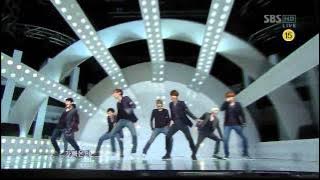 [sbs 인기가요] 슈퍼주니어 - 아차, Super Junior - A-Cha 642회 2011년10월9일 일요일