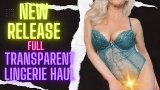 😍NEW RELEASE SEE THROUGH Mirror View TRANSPARENT Try-On Haul #seethrough #transparent #tryonhaul2024