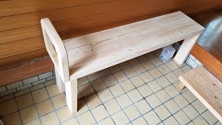 有ると便利な玄関ベンチを作りました！