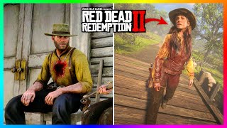 What Happens If Arthur Morgan Returns To The Gang Camp Covered In Blood In Red Dead Redemption 2?