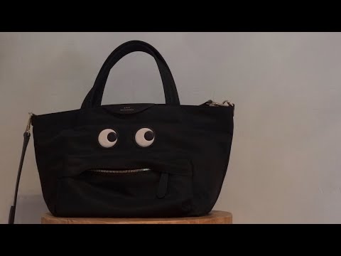 ANYA HINDMARCH EW Tote Mini Eyes ブラック E/W Eyes Mini Cross-body Tote | Anya Hindmarch UK