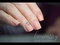 Nude Gel Manicure &quot;Aspire&quot; &amp; Empower Matte Top Coat | Luminary Nail Systems | Simple Nail Design