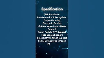 AI Series -Face Detection Camera   -Licence Plate Reading #cctv #cctvmanufacturer #zencam #oem