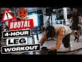 4-Hour BRUTAL Leg Workout (Sled &#39;Suicides&#39;)