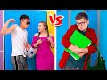 Jock vs Nerd Pranks! / College Prank Wars!