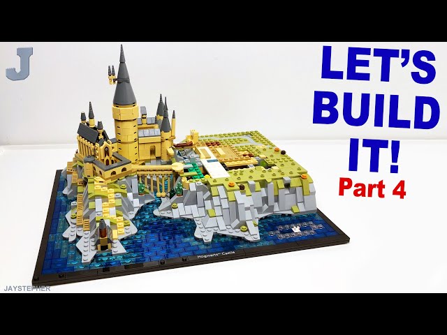 Harry Potter' superfan builds 400,000-piece Hogwarts Lego castle