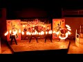 Full fire show at Omer holiday resort Turkey 16.09.2017