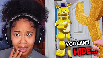 I Actually BEAT Foxy and Fredbear in Hello Neighbor?!