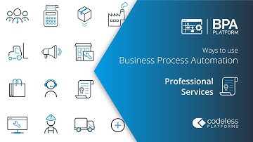 Ways to use Business Process Automation: Professional Services