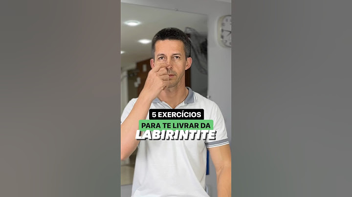 5 EXERCÍCIOS PARA LABIRINTITE VERTIGEM TONTURA