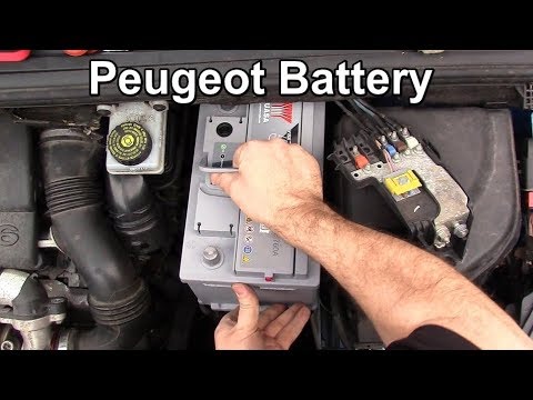 How to Remove and Replace the Battery in a Peugeot 307 and 308