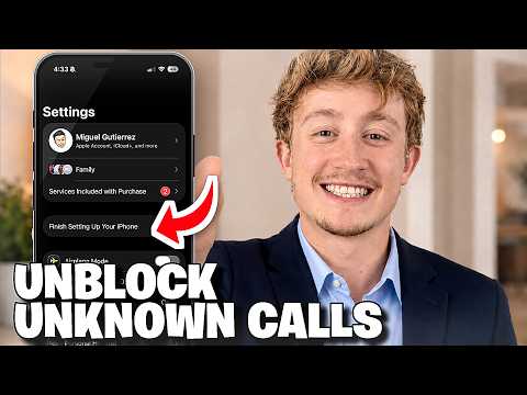 How To Unblock Unknown Calls On iPhone - Full Guide
