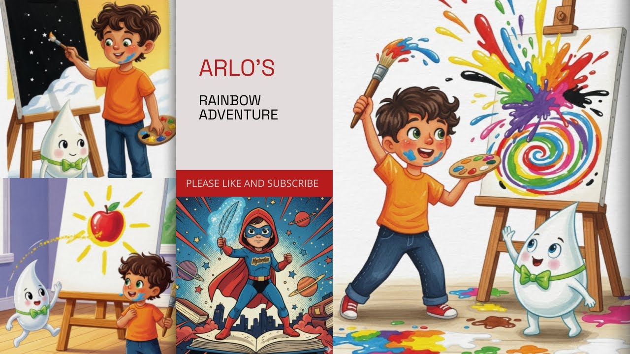 Arlo and the Rainbow Adventure | Fun Read-Aloud Story for Kids