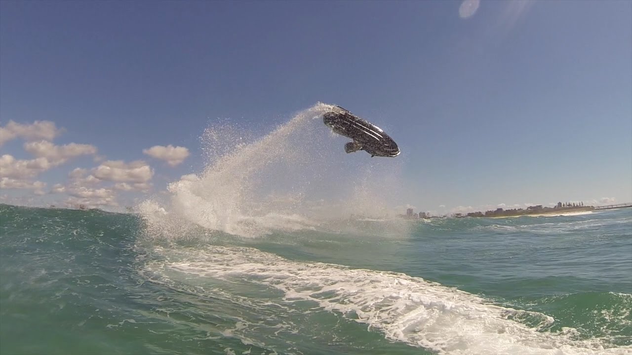 Jet Ski Wave Jumping Youtube regarding Incredible  jet ski jumping big waves intended for  House