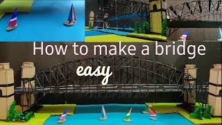 DIY - How to make a bridge with Measurments |Sydney Harbour Bridge #sydney #diy #bridge  #diycrafts