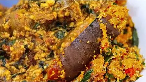 Cooking Dinner For My Nigerian Family||How to cook Egusi soup with Afang leaf