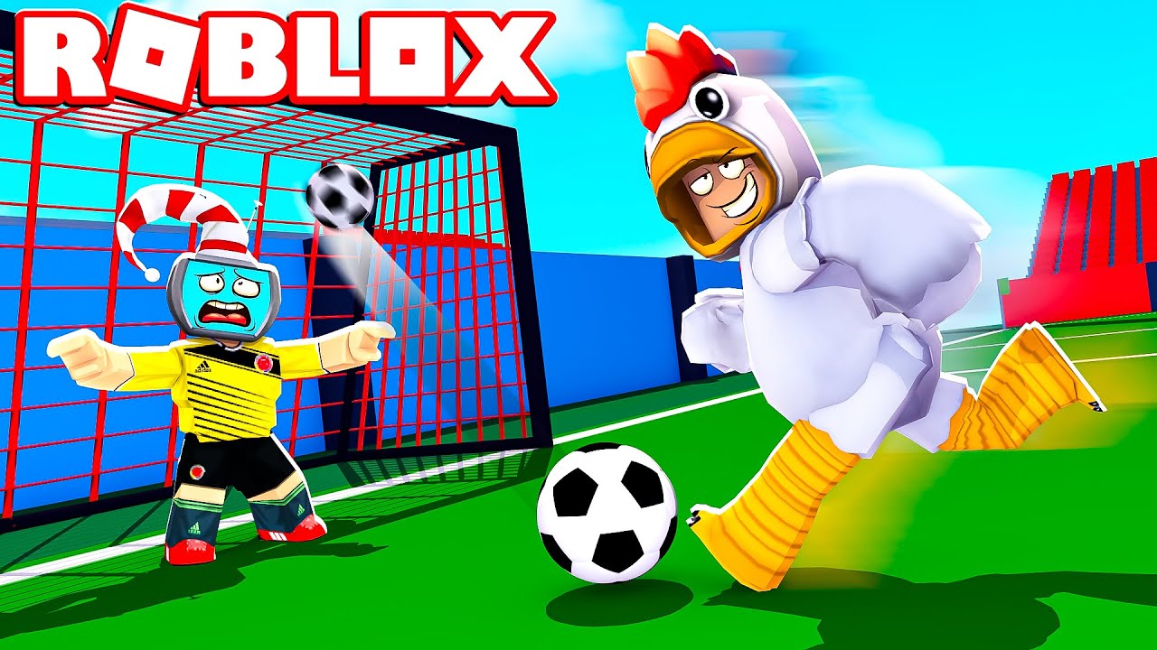 GIOCHIAMO A CALCIO SU ROBLOX!!