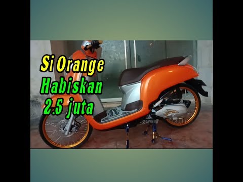 Warna Motor Orange