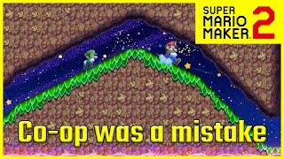 Mario Maker co-op was a mistake