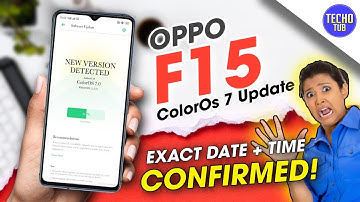 Color Os 7 Available for OPPO F15 , Date with Proof , Oppo F15 ColorOs 7 Trial version Update