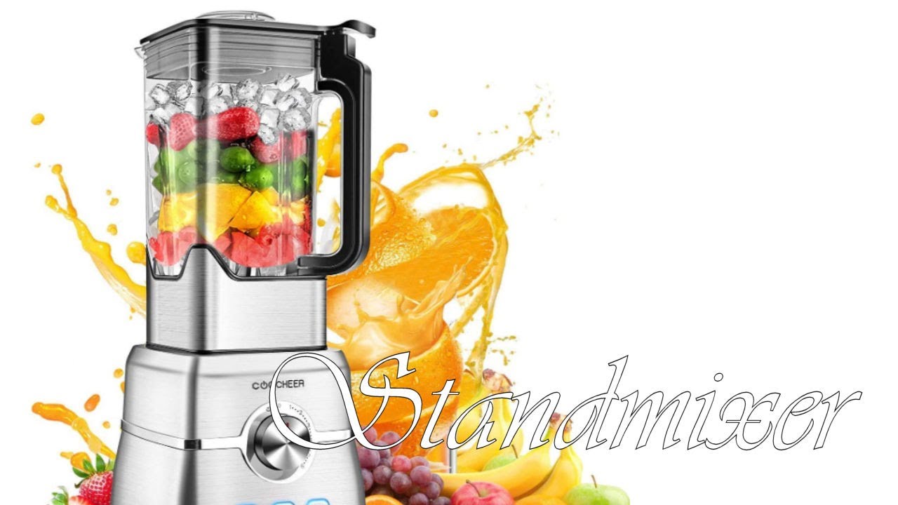 Blender Smoothie Maker, COOCHEER 1800W Blender for Shakes and