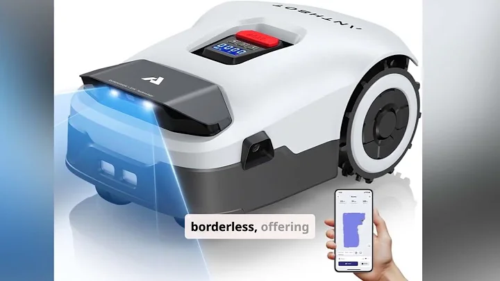 ANTHBOT Genie600 – Wire-Free Robot Mower for 0.20 Acre Yards with RTK+Vision & Multi-Zone Mapping