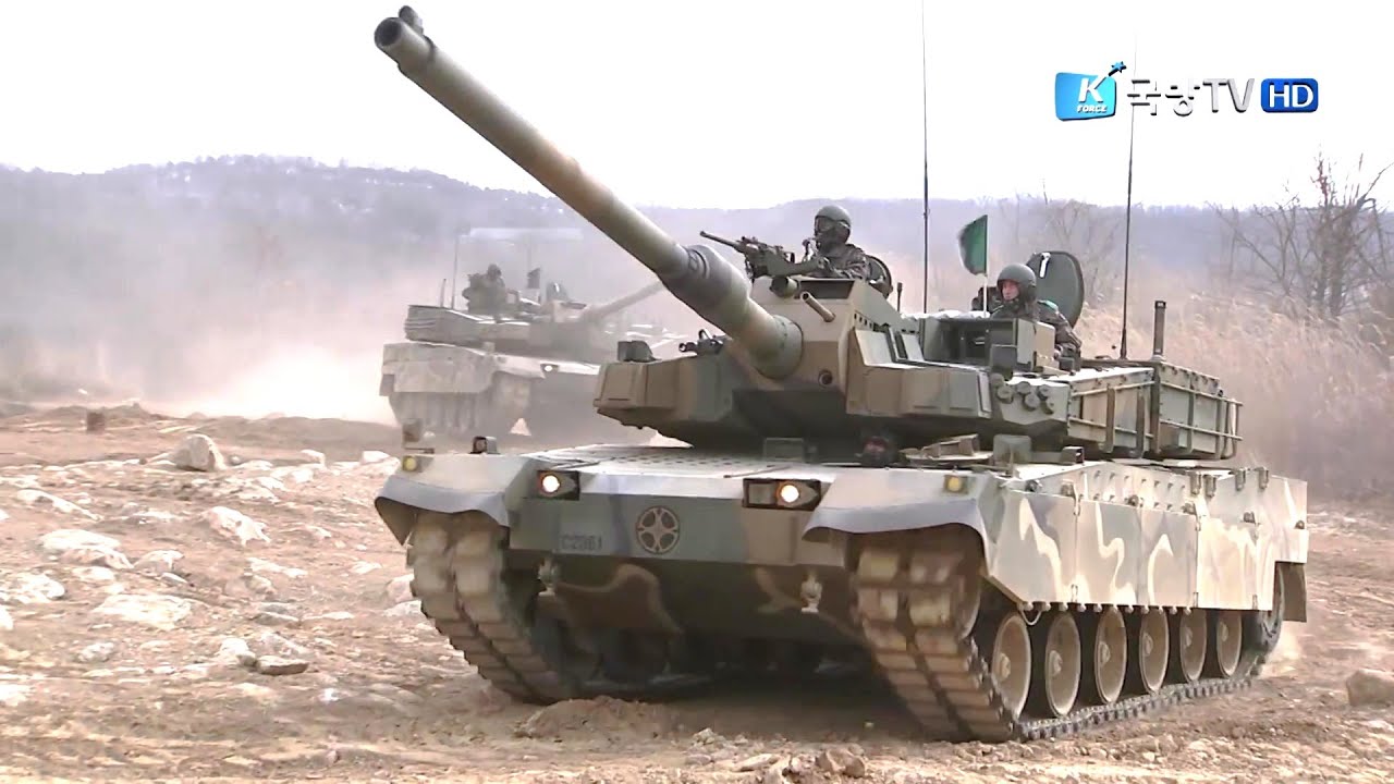 KFN Defense TV K 2 Black Panther Main Battle Tanks First Formal