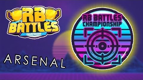 Roblox RB Battles Season 3: Event Badge (Arsenal)