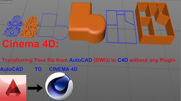 autocad file to cinema 4d