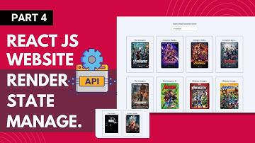 Movie Website in React JS in Hindi #4:  Fetch Movie API, How to State Management in React JS