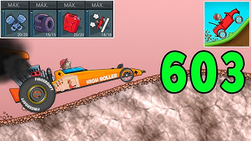 Hill Climb Racing - DRAGSTER  in MARS - Gameplay Walkthrough Part 603 (Android,iOS)