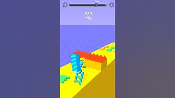 Ladder Race 😂 | Fun Gameplay | #fun #run #games #shorts | part 13