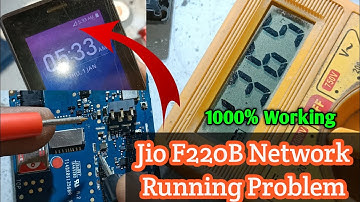 Jio F220B Network running problem How to Fixed | how to solve jio network running problem