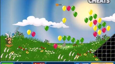 Bloons 2 Spring Fling Level 1 Sunrise