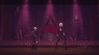 NieR:Automata-Beauvoir battle  (2B)