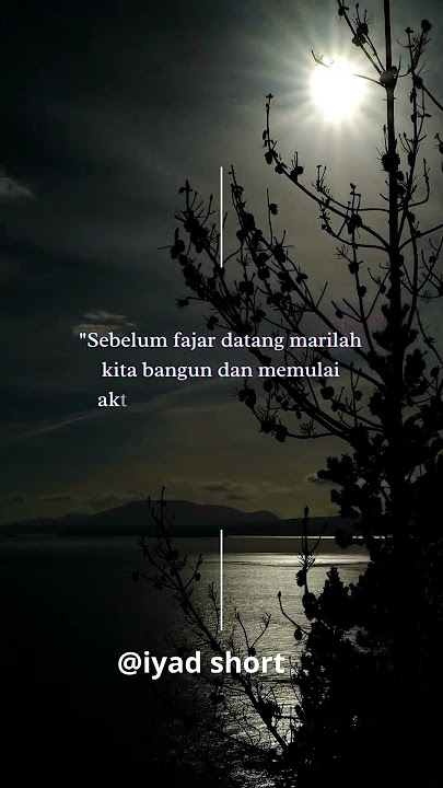 Quotes subuh|| kata motivasi