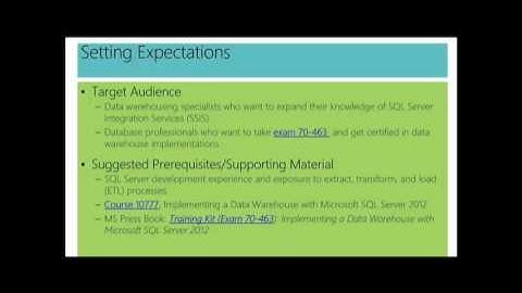 MSSQL Data Warehouse   Design and Implement Dimensions and Fact Tables 10