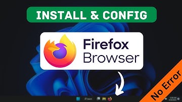 How to Install  Firefox on Windows 10/11 | Chrome Alternative | Browser for windows