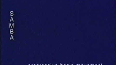 Samba dance steps 05  Progressive basic movement