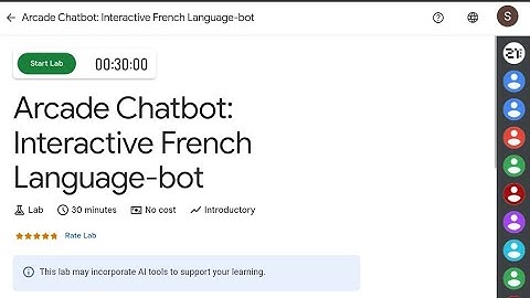 𝗟𝗮𝗯-𝟯 | 𝗔𝗿𝗰𝗮𝗱𝗲 𝗖𝗵𝗮𝘁𝗯𝗼𝘁: 𝗜𝗻𝘁𝗲𝗿𝗮𝗰𝘁𝗶𝘃𝗲 𝗙𝗿𝗲𝗻𝗰𝗵 𝗟𝗮𝗻𝗴𝘂𝗮𝗴𝗲-𝗯𝗼𝘁 | #arc109-genai