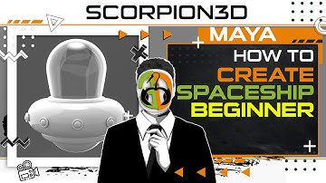 MAYA MODELING TUTORIAL FOR BEGINNER: HOW TO MODEL SPACESHIP UFO