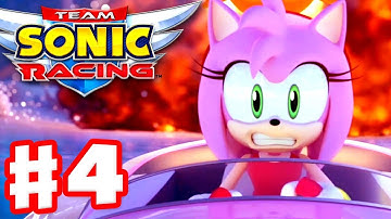 Team Sonic Racing - Gameplay Walkthrough Part 4 - Chapter 4: Cheats Never Prosper!