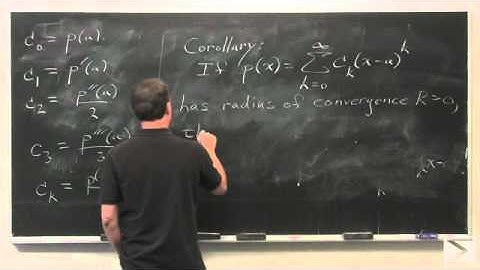 Operations on Power Series - Integral Calculus